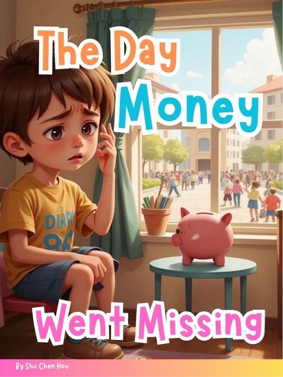 The Day Money Went Missing - A Fun Tale About Bartering Earning and the True Value of Things - cover