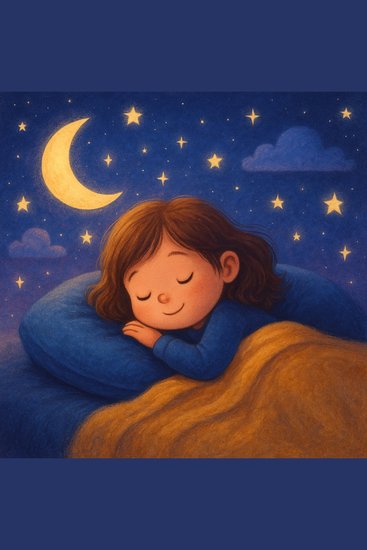 Sanfte Einschlafhilfe für Kinder – Geführte Mini-Meditationen gegen innere Unruhe und Einschlafprobleme - Ruhig sicher und geborgen einschlafen - cover