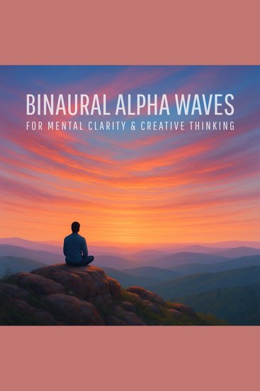 Binaural Alpha Waves for Mental Clarity & Creative Thinking (Binaural Beats) - Sharpen your mind enhance problem-solving and unlock your creative flow - cover