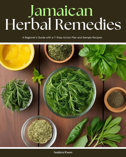 Jamaican Herbal Remedies - A Beginner’s Guide with a 7-Step Action Plan and Sample Recipes - cover