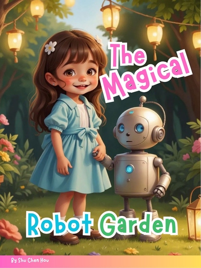The Magical Robot Garden - How Lila and a Clever Robot Use Technology to Help Nature Grow - cover