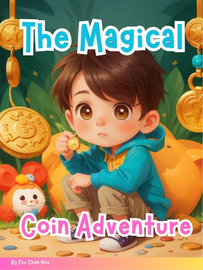 The Magical Coin Adventure - A Journey to Moneyland: Learn to Save Spend and Share with Max and a Talking Coin! - cover