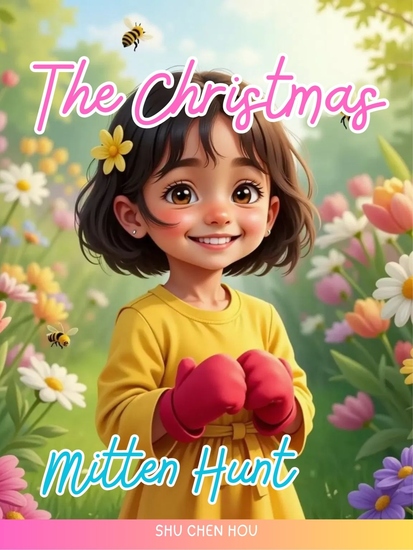 The Christmas Mitten Hunt - A Cozy Christmas Adventure About Friendship Mittens and Holiday Magic - cover