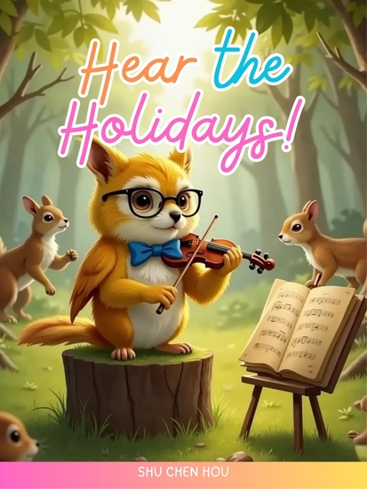 Hear the Holidays! - A Musical Owl's Enchanted Journey Through Holiday Sounds and Cheer - cover