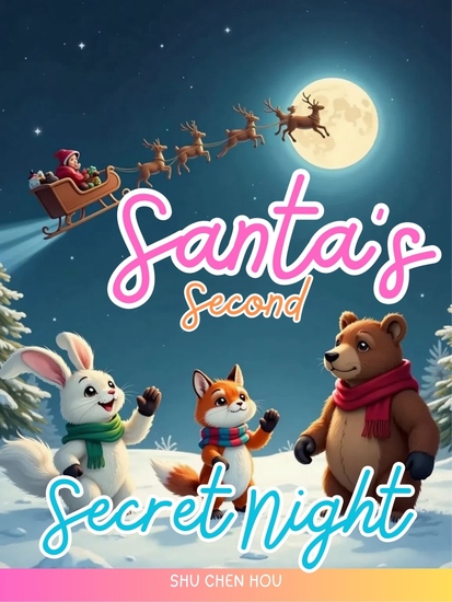 Santa's Second Secret Night - A Heartwarming Tale of Holiday Cheer Friendship and a Special Gift for Santa - cover
