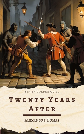 Twenty Years After - A Riveting Sequel to The Three Musketeers by Alexandre Dumas - cover