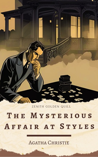 The Mysterious Affair at Styles - Hercule Poirot's First Case by Agatha Christie - cover
