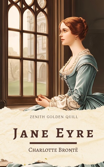 Jane Eyre - Charlotte Brontë's Iconic Gothic Romance of Resilience Mystery and Forbidden Love - cover
