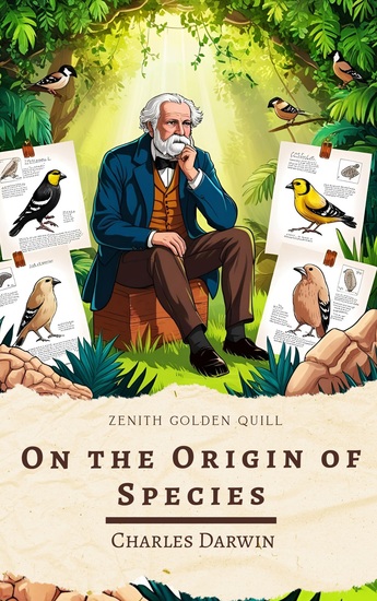 On the Origin of Species - Charles Darwin's Groundbreaking Theory of Evolution and Natural Selection - cover