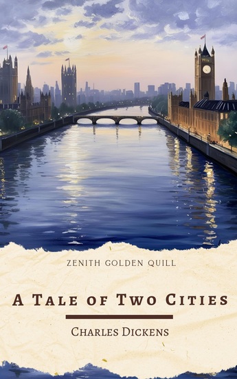 A Tale of Two Cities - Charles Dickens's Epic Story of Love Revolution and Redemption - cover