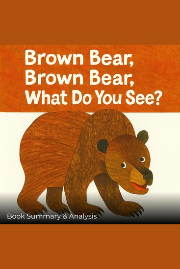 Brown Bear Brown Bear What Do You See?: Book Summary & Analysis - cover