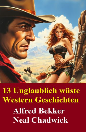 13 Unglaublich wüste Western Geschichten - cover