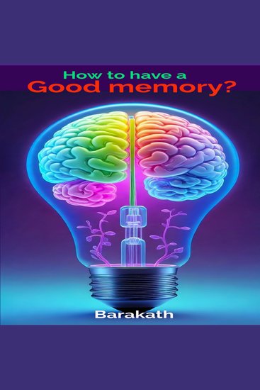 How to have a good memory? - cover