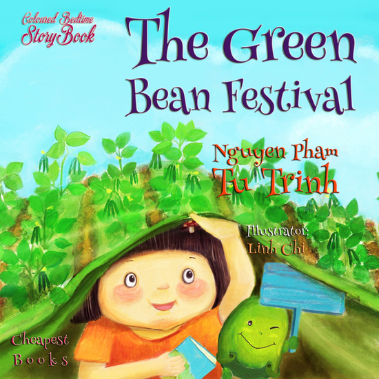 The Green Bean Festival - "Coloured Bedtime StoryBook" - cover