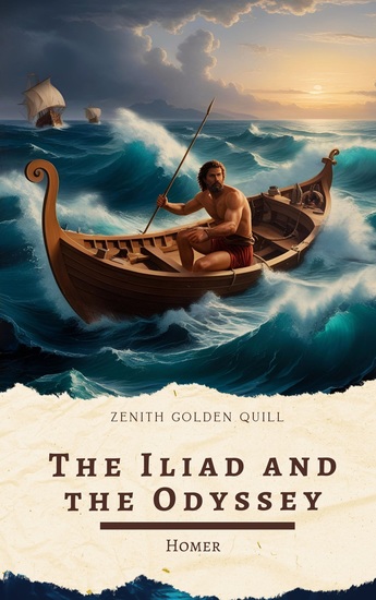 The Iliad and Odyssey - Epic Masterpieces by Homer - cover