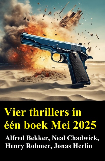 Vier thrillers in één boek Mei 2025 - cover
