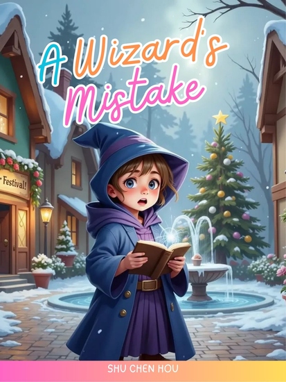 A Wizard's Mistake - Can a Magical Mess Turn into the Best Christmas Party Ever? - cover