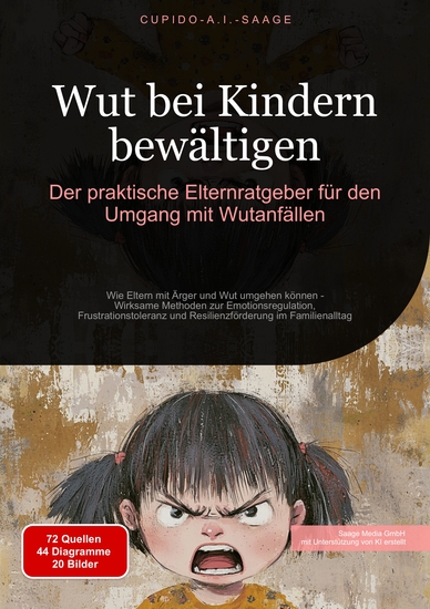 Wut bei Kindern bewältigen - Der praktische Elternratgeber für den Umgang mit Wutanfällen - cover