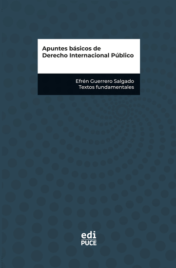 Apuntes básicos de Derecho Internacional Público - cover