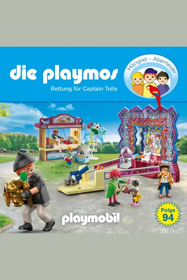 Die Playmos Folge 94: Rettung für Captain Tolle (Das Original Playmobil Hörspiel) - cover