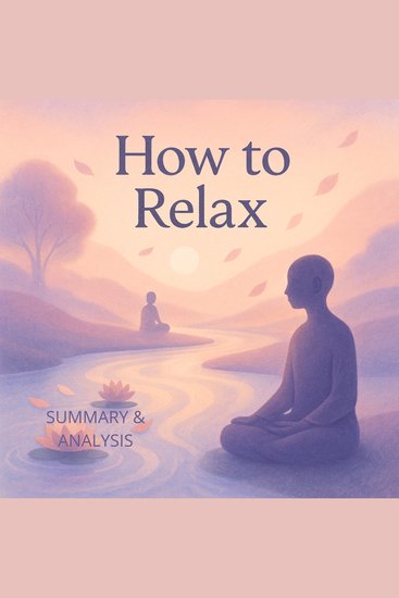 How to Relax: Book summary & analysis - cover