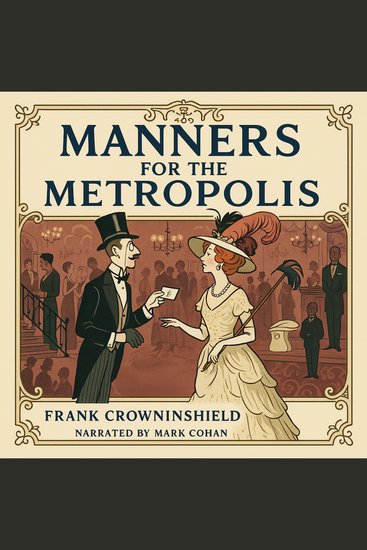 Manners for the Metropolis - cover