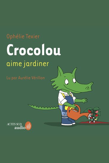Crocolou aime jardiner - cover