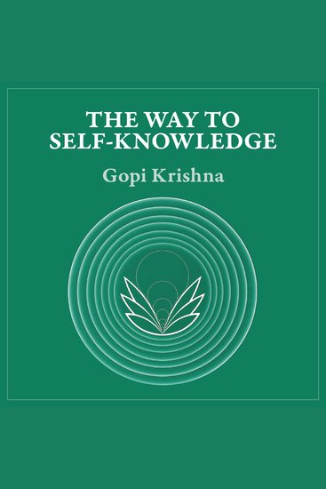 The Way to Self-Knowledge - cover