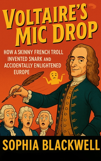 Voltaire’s Mic Drop - How a Skinny French Troll Invented Snark and Accidentally Enlightened Europe - cover