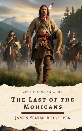 The Last of the Mohicans - A Riveting Classic of Love War and Survival in Colonial America - cover