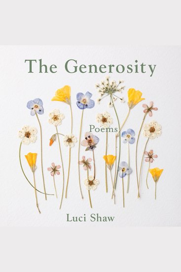 The Generosity - Poems - cover