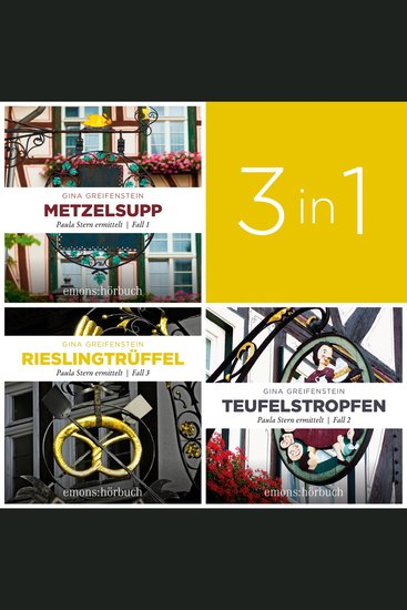 Zwischen Knödel und KTU - deftige Krimis aus der Pfalz: Paula Stern ermittelt (Band 1-3) - Paula Stern ermittelt (Ungekürzt) - cover