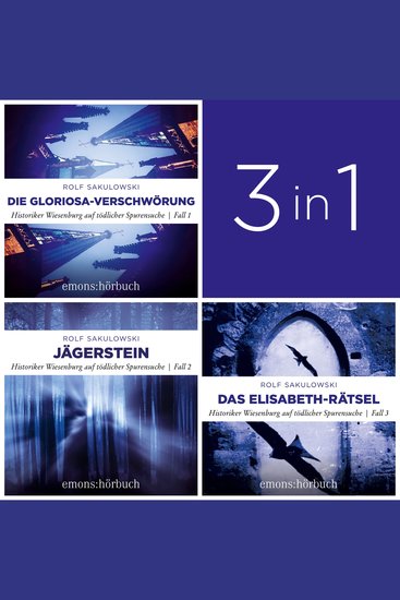 Historiker Wiesenburg auf tödlicher Spurensuche (Band 1-3) - Historiker Wiesenburg auf tödlicher Spurensuche (Ungekürzt) - cover