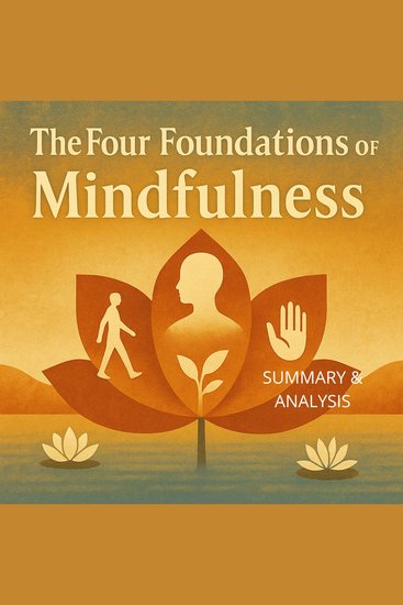 Four Foundations of Mindfulness The: Book summary & analysis - cover