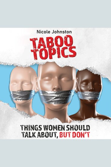 Taboo Topics - things women should talk about but don't - cover