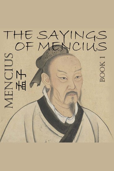The Sayings of Mencius Book 1 - cover