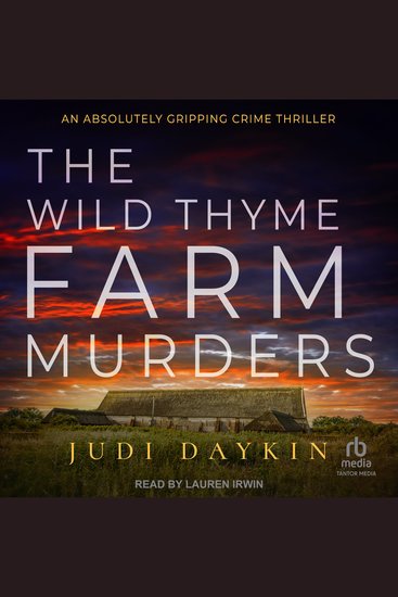 The Wild Thyme Farm Murder - cover