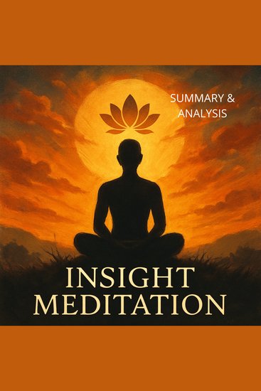 Insight Meditation: Book summary & analysis - cover