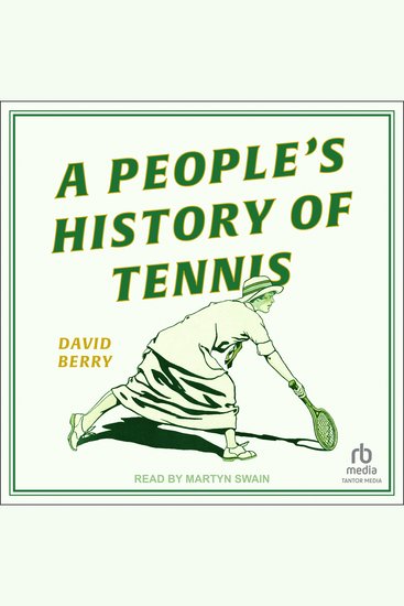 A People's History of Tennis - cover