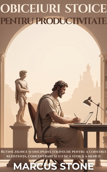 Obiceiuri Stoice Pentru Productivitate - Rutine zilnice și disciplină străveche pentru a construi rezistență concentrare și o etică stoică a muncii - cover