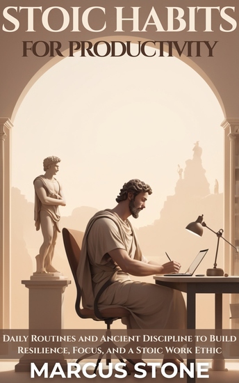 Stoic Habits for Productivity - Daily Routines and Ancient Discipline to Build Resilience Focus and a Stoic Work Ethic - cover