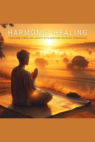 Harmonic Healing: Transform Stress and Anxiety with Soothing Solfeggio Frequencies - Calm Your Mind Balance Your Body and Embrace the Healing Power of Sound - cover