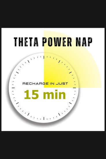 Theta Power Nap - Recharge in Just 15 Minutes! - Experience the ultimate power nap with Theta Power Napping - cover