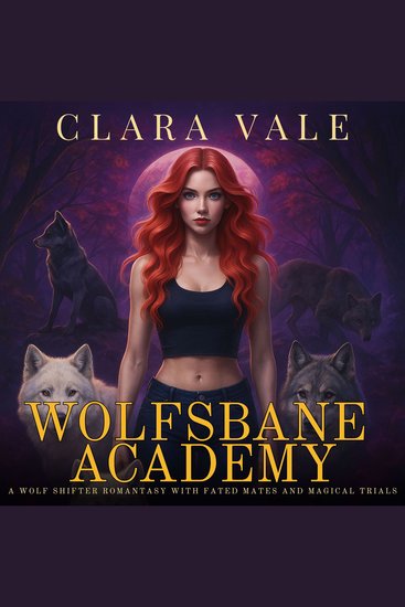 Wolfsbane Academy - A Wolf Shifter Romantasy with Fated Mates and Magical Trials - cover