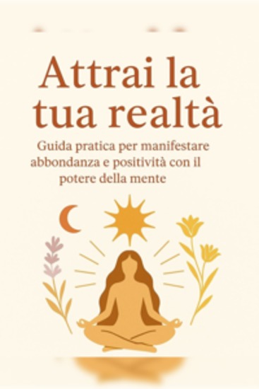Attrai la tua realtà - Guida pratica per manifestare abbondanza e positività con il potere della mente - cover
