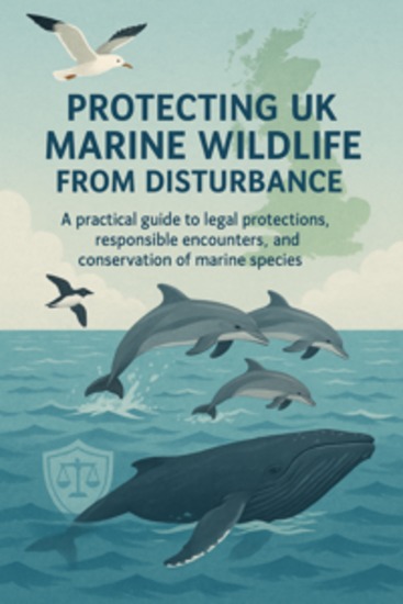 Protecting UK marine wildlife from disturbance - A practical guide to legal protections responsible encounters and conservation of marine species - cover
