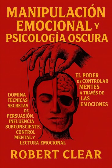 Manipulación Emocional y Psicología Oscura - El Poder de Controlar Mentes a Través de las Emociones Domina Técnicas Secretas de Persuasión Influencia Subconsciente Control Mental y Lectura Emocional - cover