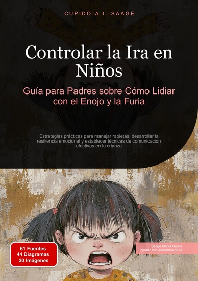 Controlar la Ira en Niños - Guía Para Padres Sobre Cómo Lidiar Con El Enojo Y La Furia - cover