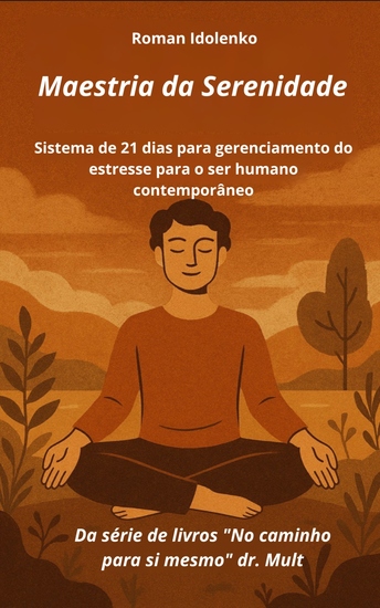 Maestria Da Serenidade - Sistema de 21 dias para gerenciamento do estresse para o ser humano contemporâneo - cover