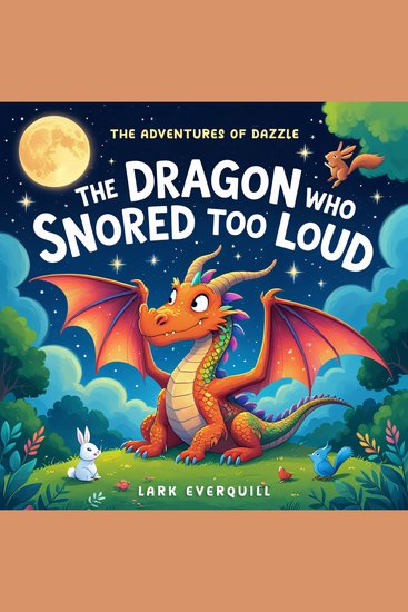The Dragon Who Snored Too Loud - The Adventures of Dazzle: Learning to Snore Softly and Make Friends - cover